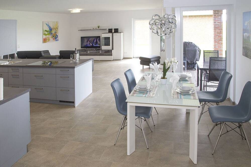 Villa Nordsee – neuer exklusiver Bungalow nahe Greetsiel, Wlan kostenlos