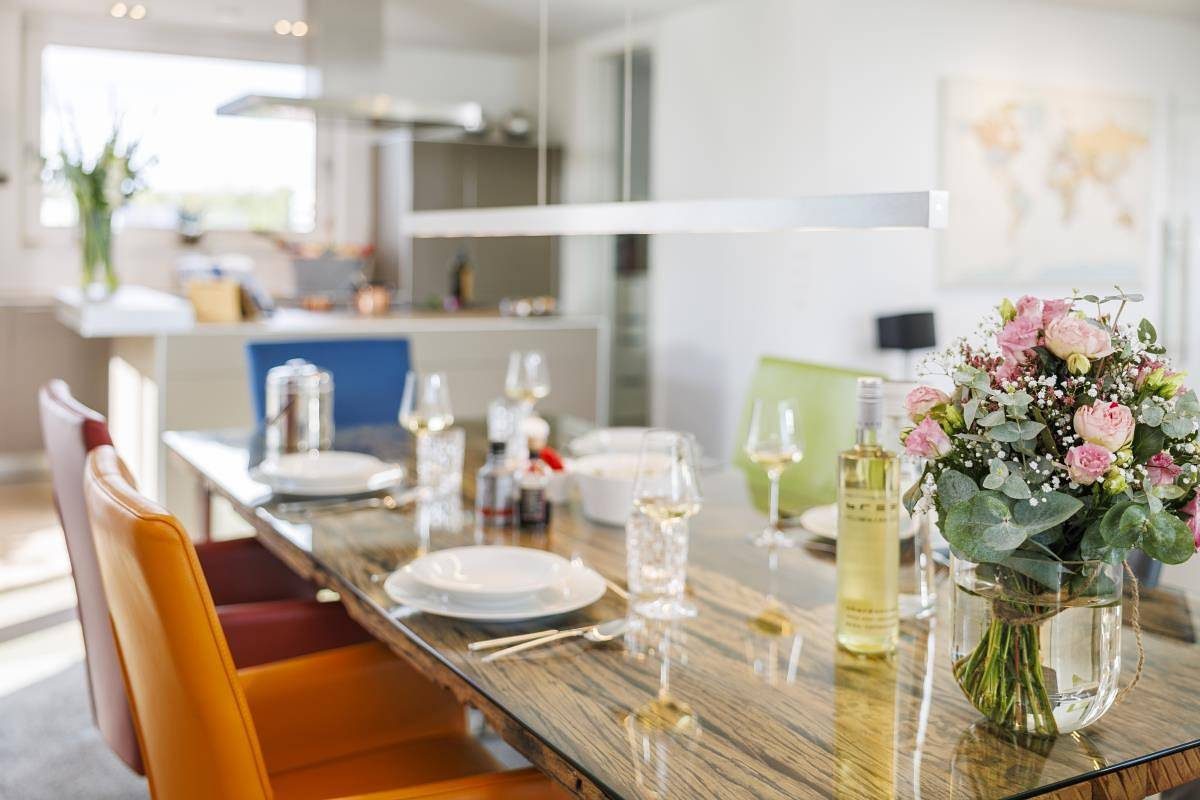 Penthaus Cityloft Nordhorn - wunderschönes und sehr hochwertig ausgestattetes Penthaus mit Kaminofen und Sauna - Haustiere herzlich willkommen