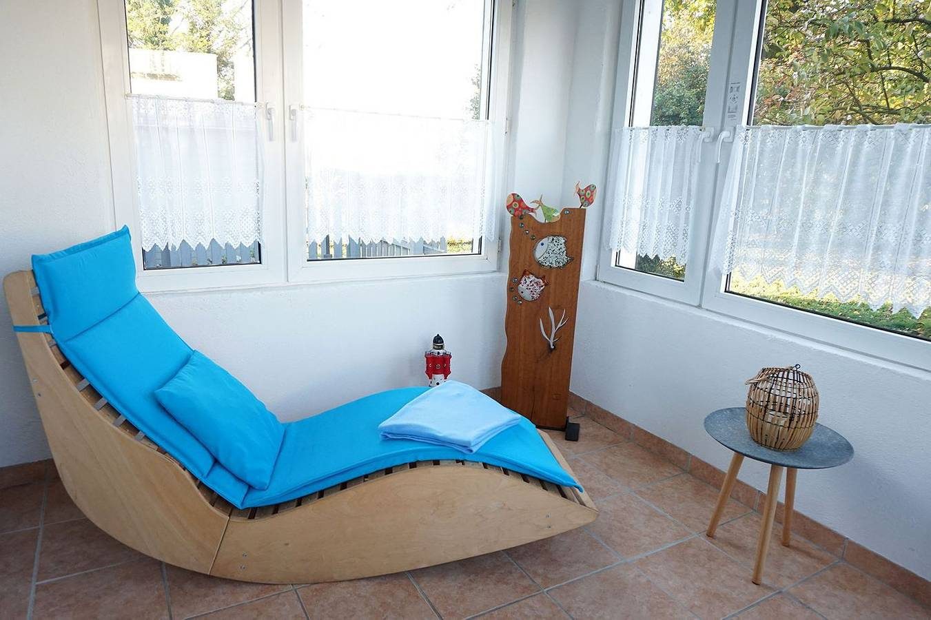 3Zkb, 90qm, bis 4 Personen, Wintergarten, eingezäunter Garten — Bild 5