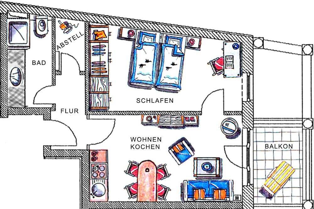Haus Hansa Wohnung 7 — Bild 5