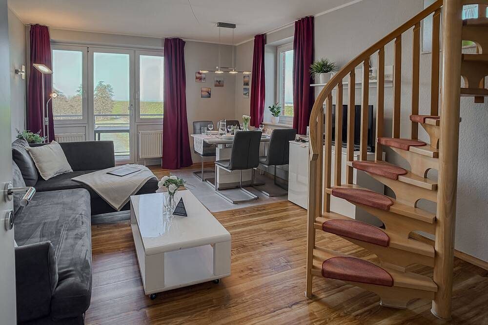 \"Ferienwohnung Inselkieker – Meerblick genießen & die Seele baumeln lassen!\"