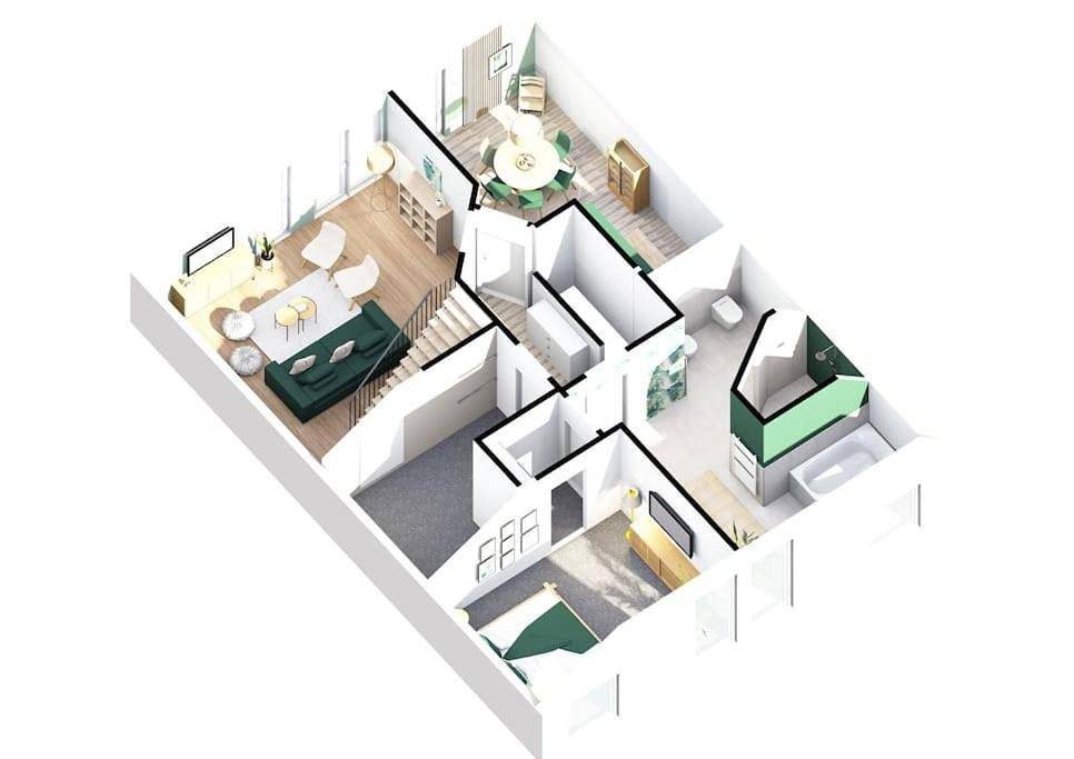 Grünblick Oase No1 Ferienwohnung Wiesmoor — Bild 2