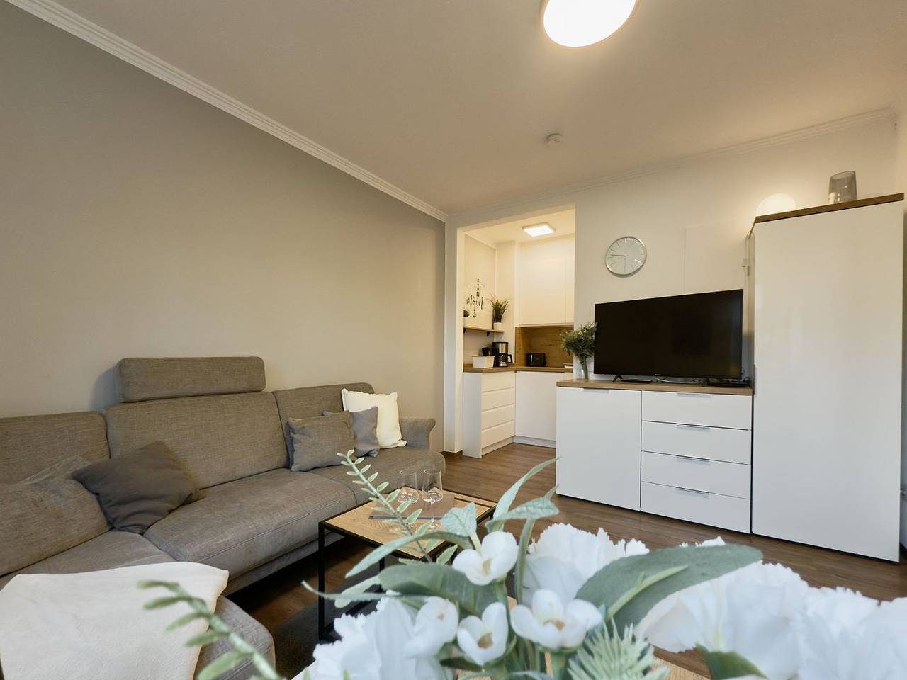 2Zkb, 34qm, Bad, Balkon für bis zu 2 Personen