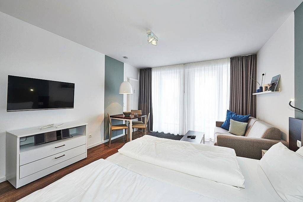 1-Zimmer Apartment nah der Nordsee mit Balkon inkl. Schwimmbad- & Saunanutzung — Bild 3