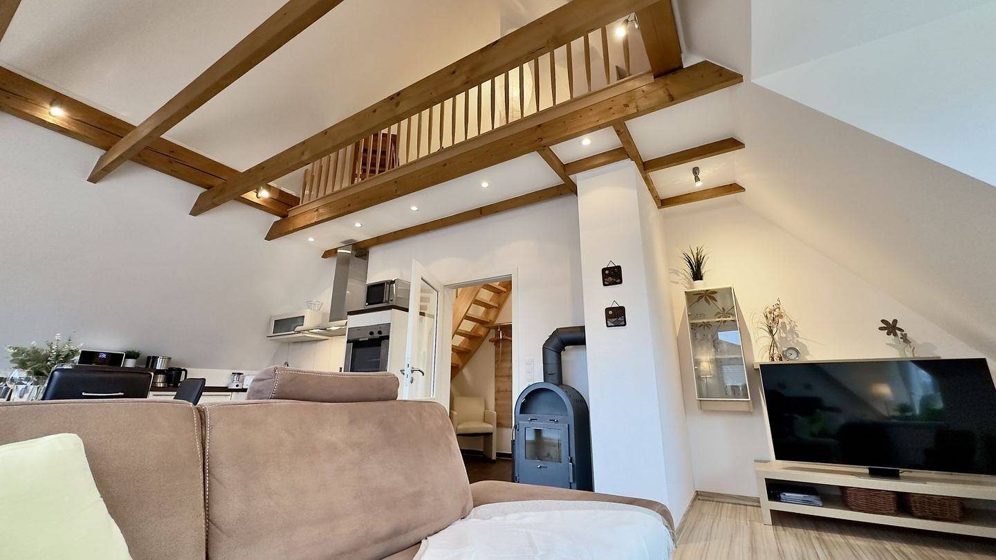 "Harlebrise: Naturidyll für 6 – Balkon, 90qm, Grünblick!" — Bild 4