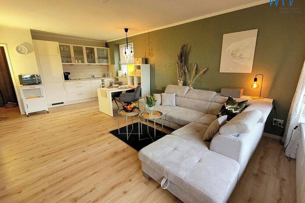 Insel Borkum: Ferienwohnung Wohlfühl-Urlaub mit Balkon