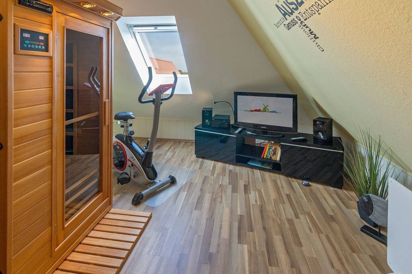 Gemütliche Oberwohnung Smutje mit Infrarotkabine