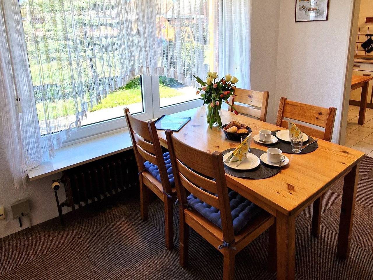 Deichblick: Ferienwohnung Norddeich in Norden