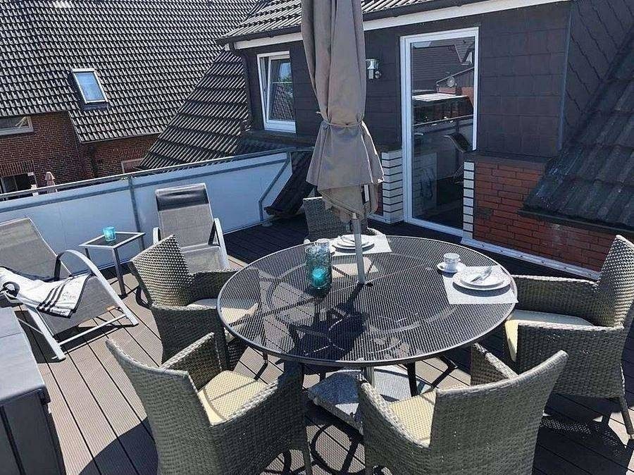 Haus Seefalke Wohnung Oberdeck — Bild 2