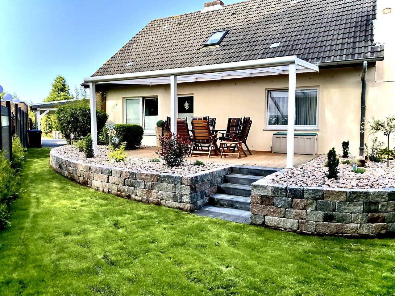 Ferienhaus "Nordsee 9 Personen" mit privater Terrasse, privatem Garten und Wlan