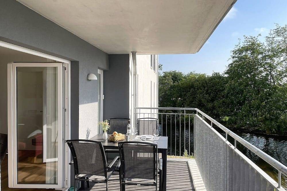 Moderne, hochwertige Ferienwohnung, Sauna, großer Balkon, strandnah — Bild 3