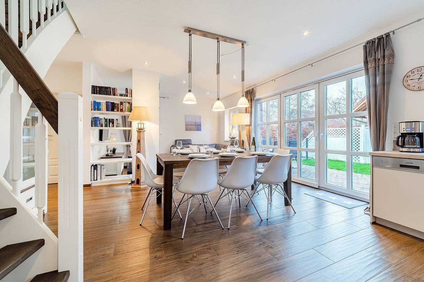 "Mühlentraum" - Modernes Ferienhaus mit drei Schlafzimmern und Terrasse.