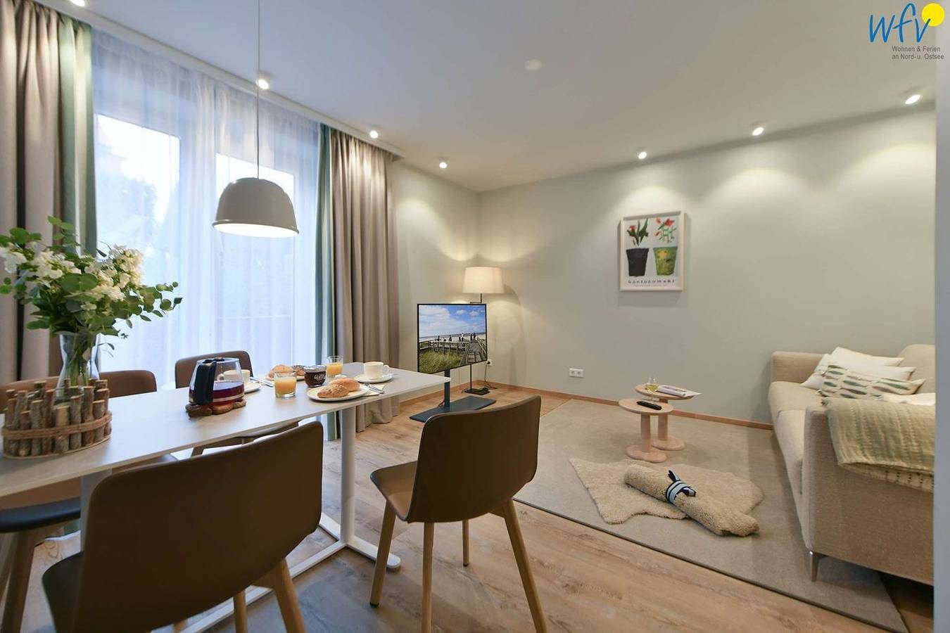 Töwerhus Ferienwohnung Krabbe — Bild 3