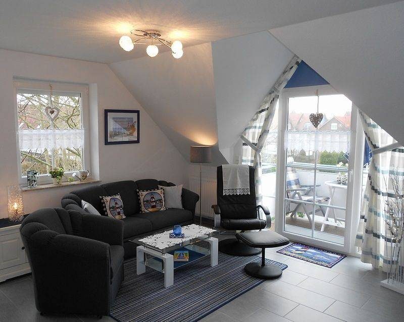 Schöne Obergeschosswohnung (80qm) für 4 Personen mit Balkon und sep. Gäste-Wc — Bild 2