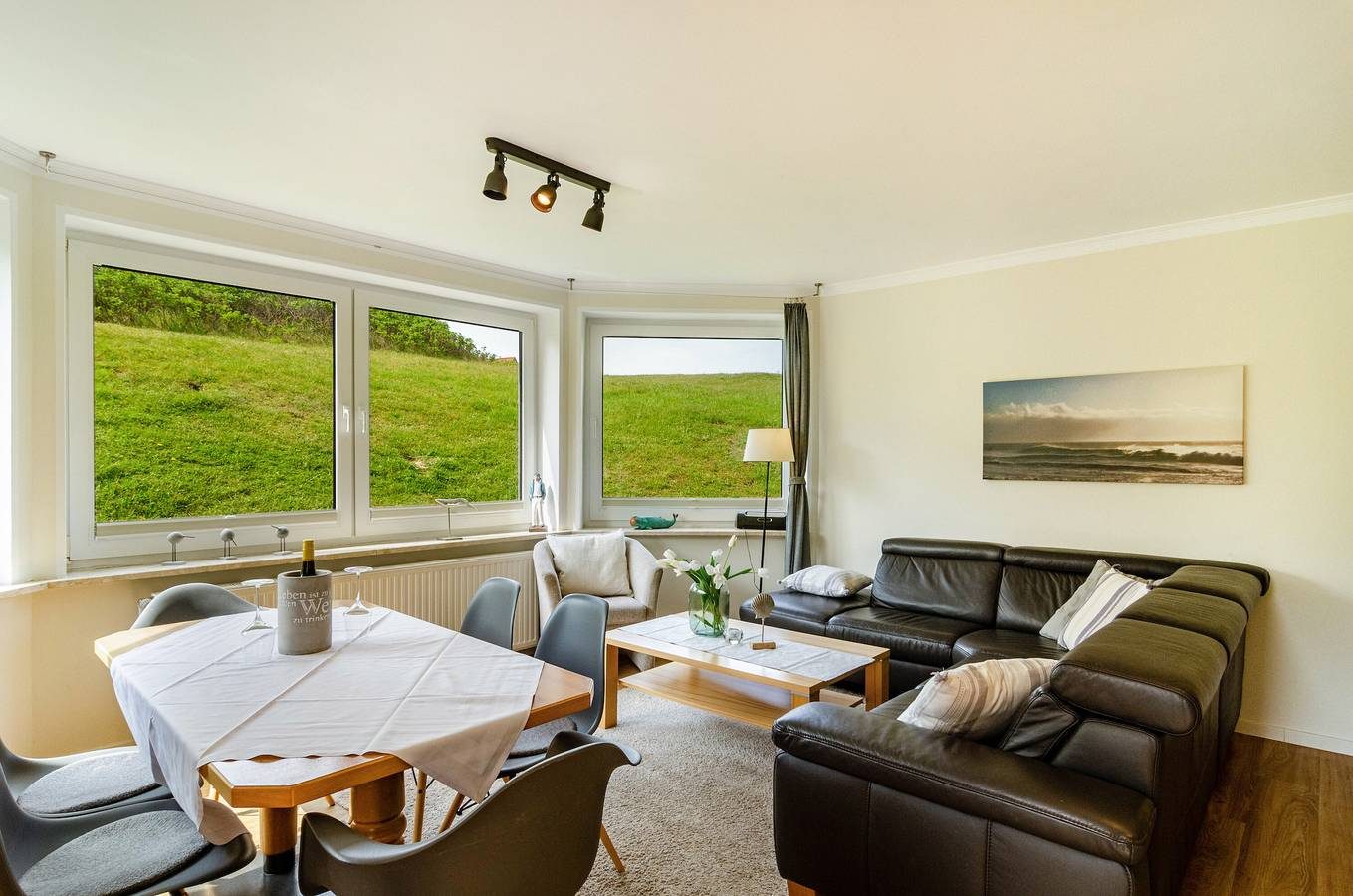Insel Baltrum: Ferienwohnung 'Strandhus Uiterst-hörn