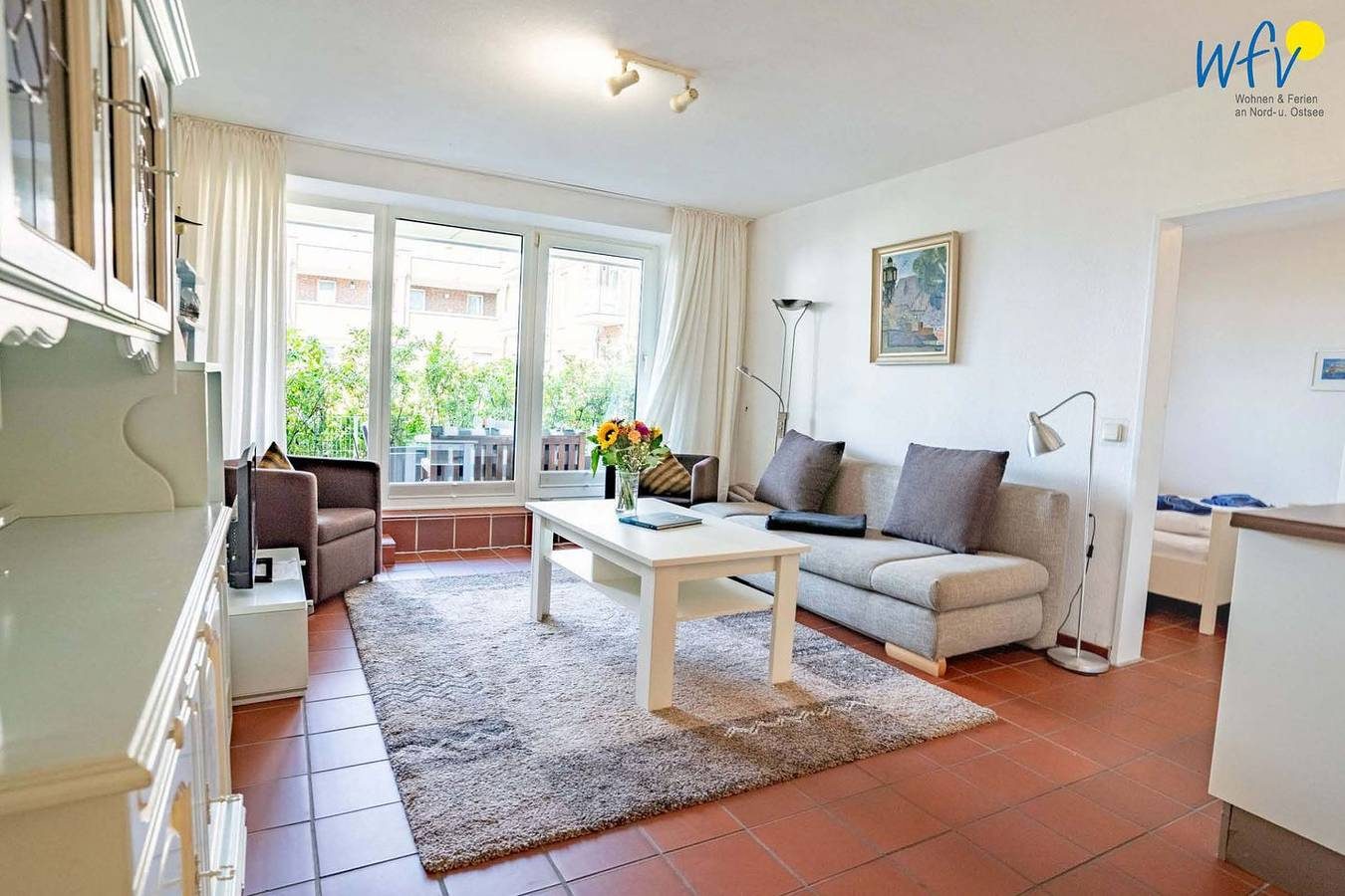 "Entspannter Urlaub an der Nordsee: Ferienwohnung mit Meerblick erleben!" — Bild 2