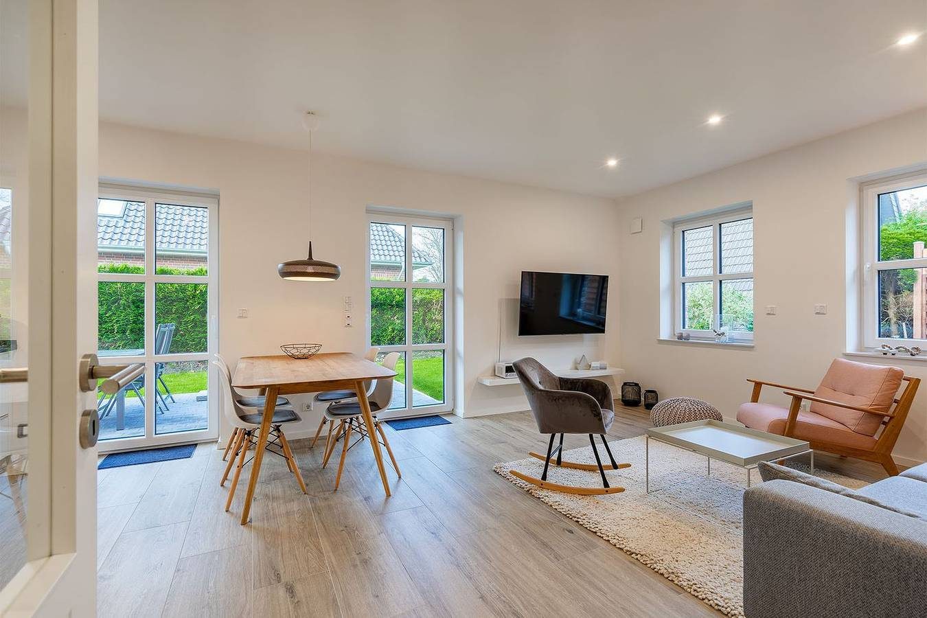 Moderne Ferienwohnung "Hafenmuschel" mit Außensauna und exklusiver Ausstattung