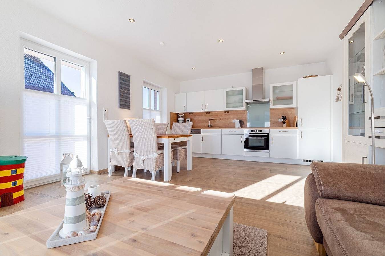 Gode Tied - Moderne Ferienwohnung mit Sauna und Terrasse in zentraler Lage