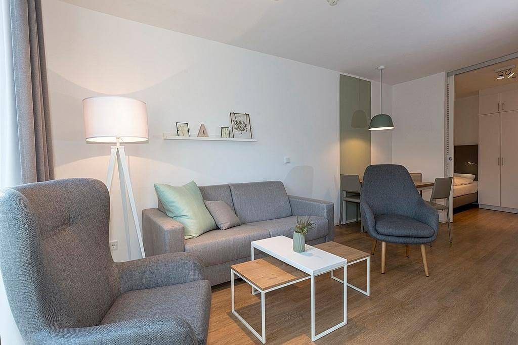 Komfortables Ferienapartment in Strandnähe mit sonniger Loggia & Sauna im Haus!