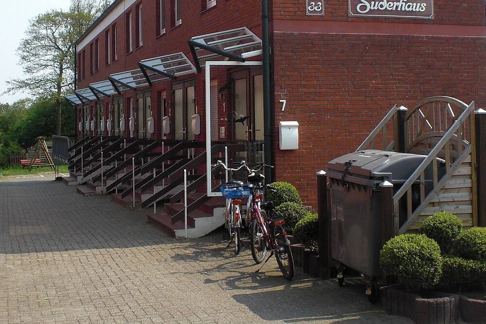 gemütliche u.zentrale Fewo auf 2 Etagen im Süderhaus , Südbalkon, 3 Sz — Bild 3