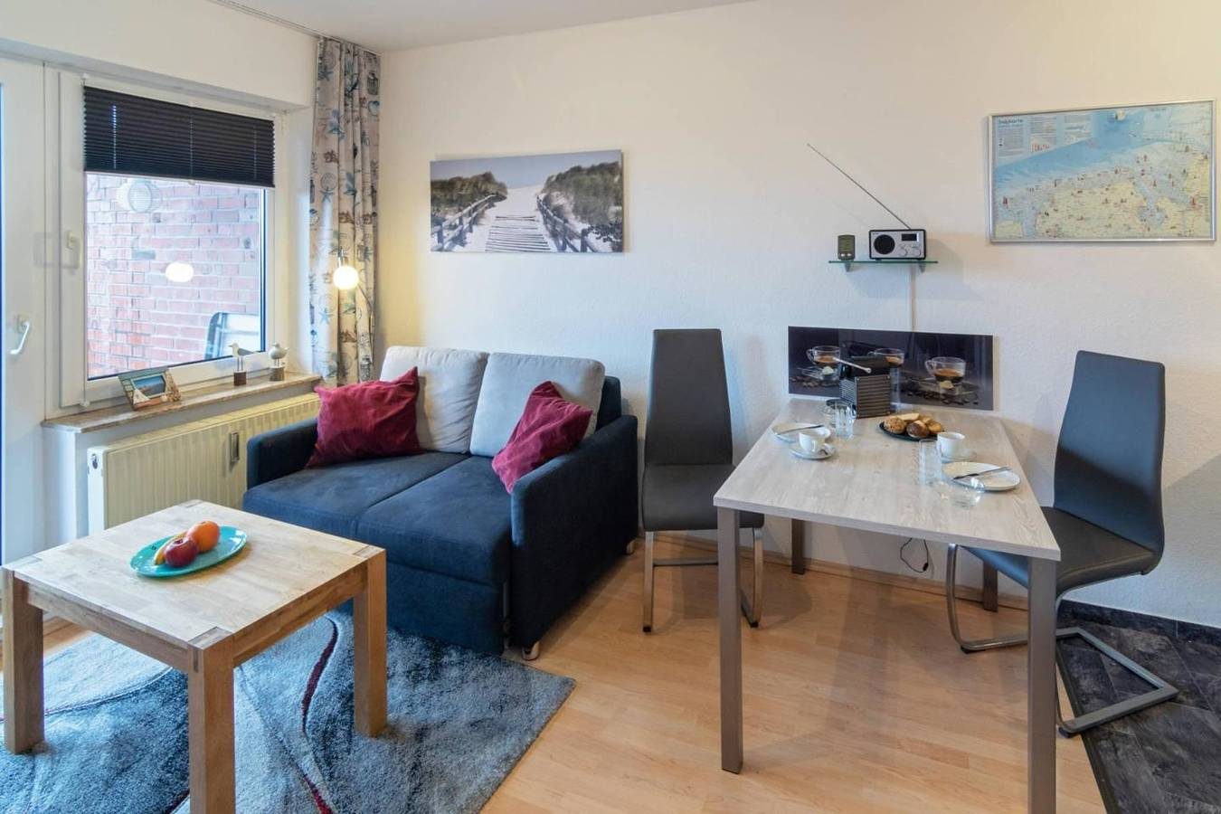 Moderne Oberwohnung Asgard mit Ausblick auf den Kanal