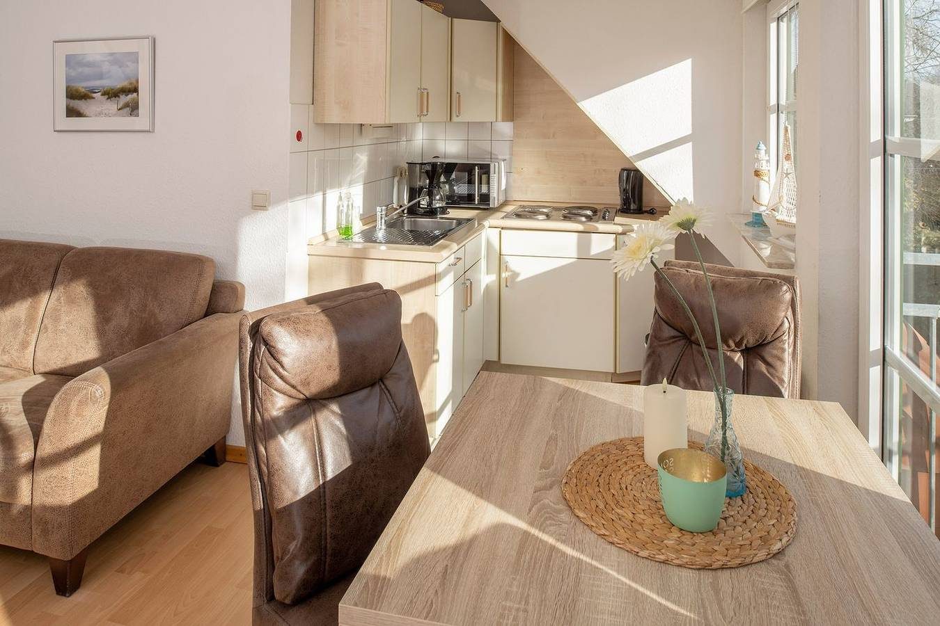 Ferienwohnung Obergeschoßwohnung mit Blick ins Grüne