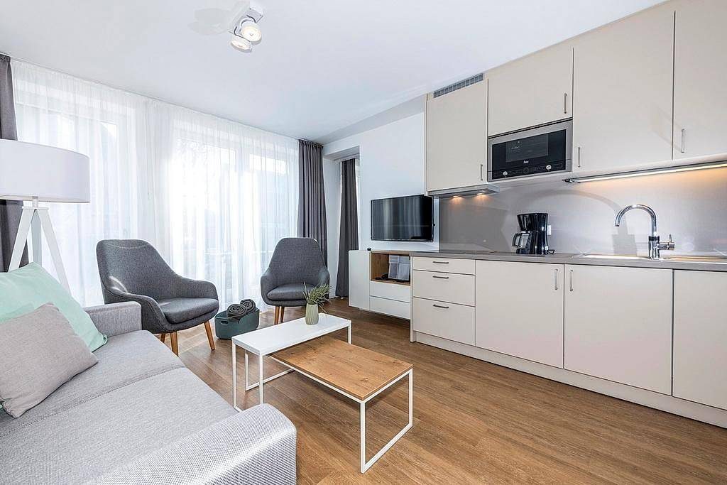 Tolles Ferienapartment in Strandnähe mit Süd-Ost-Terrasse & Saunabereich im Haus — Bild 5
