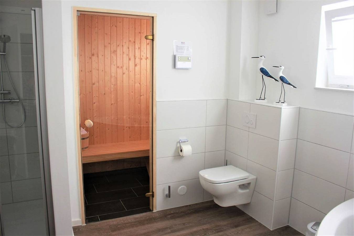 Moderne, hochwertige Ferienwohnung, Sauna, großer Balkon, strandnah — Bild 4