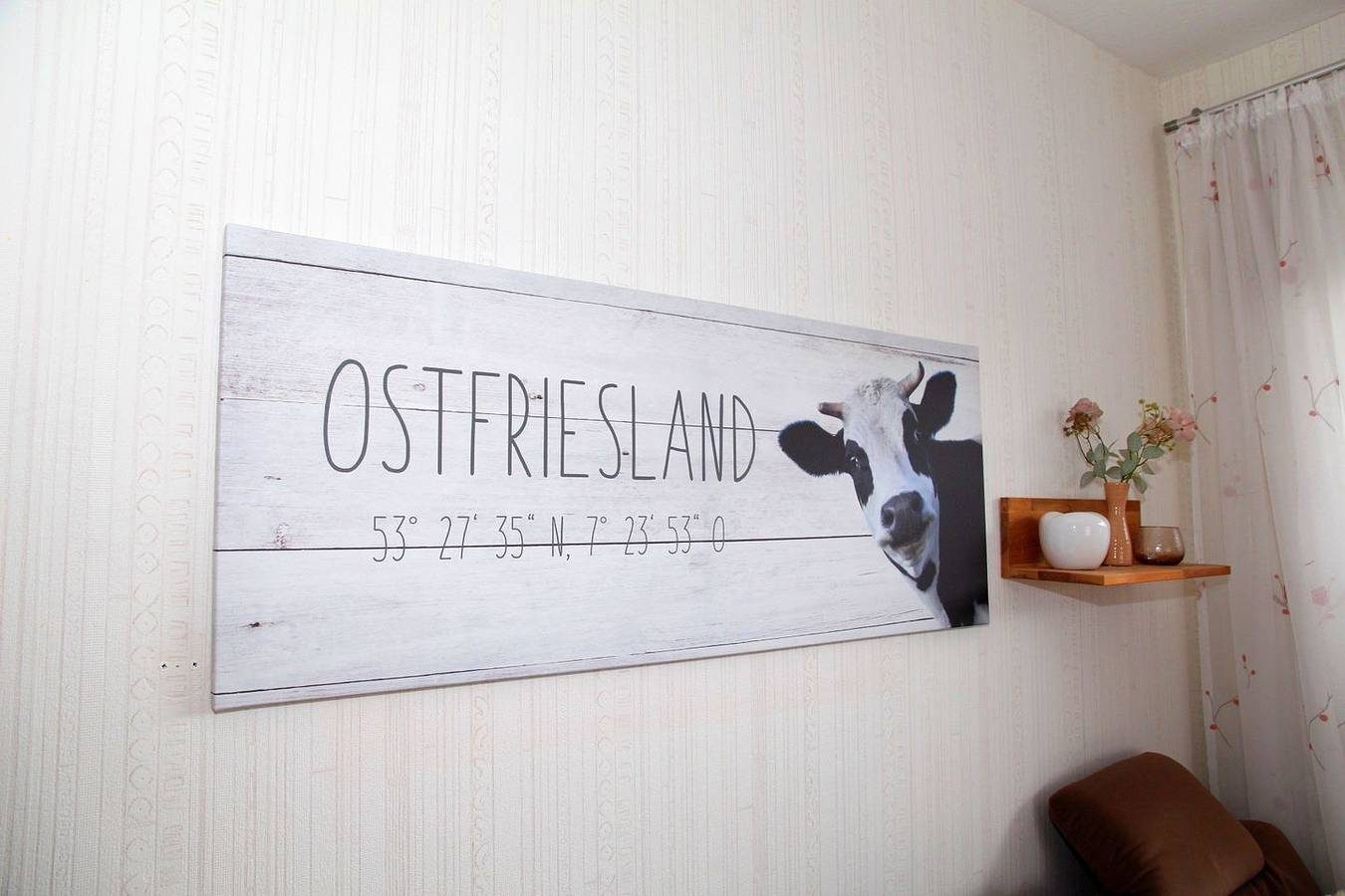 Hundefreundliche Ferienwohnung (42qm) für 2 Personen mit Terrasse in Norddeich — Bild 3