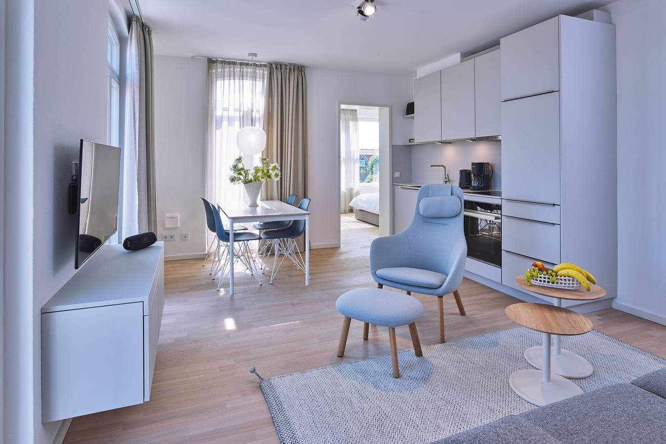 Traumferienwohnung mit riesiger Balkonterrasse auf der Nordsee-Insel Langeoog