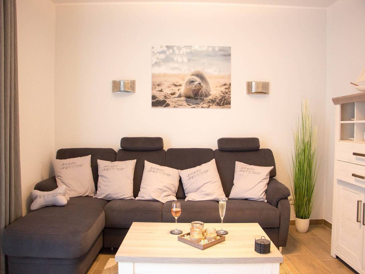 moderne Doppelhaushälfte in Dornum