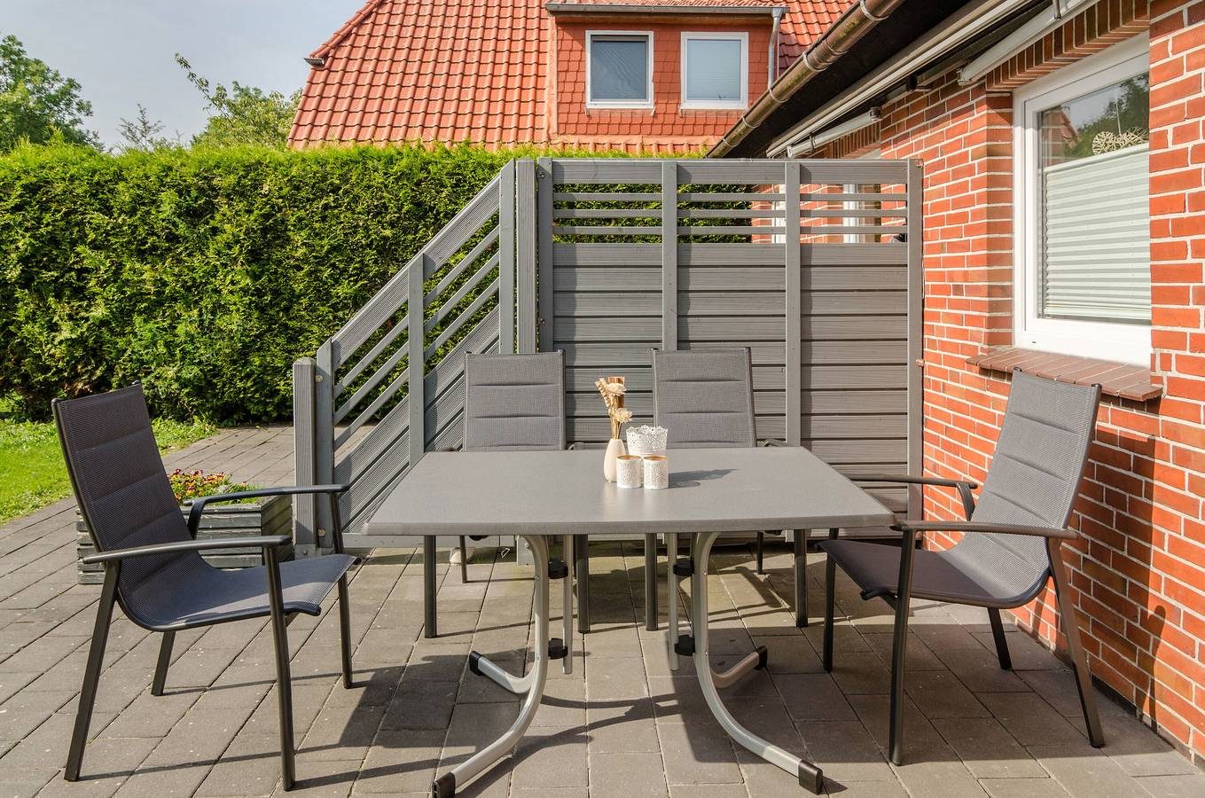 Ferienwohnung 'Nordsee' mit Gemeinschaftsterrasse, Gemeinschaftsgarten und Wlan — Bild 2