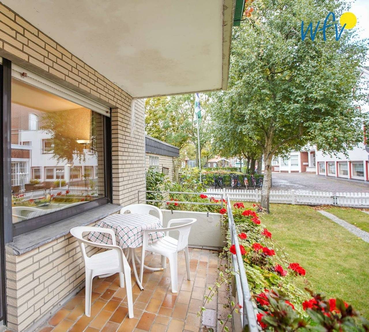 Haus Bonhuis Ferienwohnung Gartenblick — Bild 5