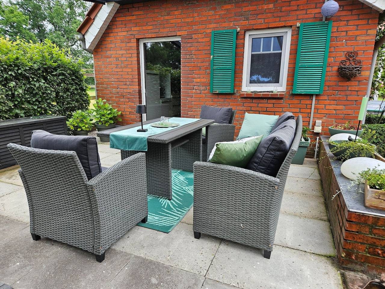 Kleines Ferienhaus Luettje Backhuus 35516