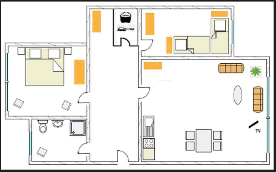 Ferienwohnung -3- im  Appartementhaus Uhlenkamp am Langeooger Ortsrand — Bild 5