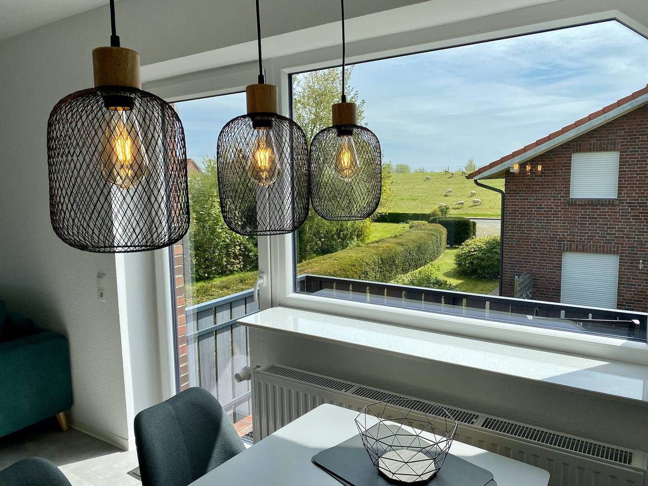 Ferienwohnung Deichblick - Haus Seeschwalbe - Ferienwohnung Deichblick mit 45qm, 1 Schlafzimmer, 1 Wohn-Schlafzimmer, Balkon, max. 4 Personen — Bild 5