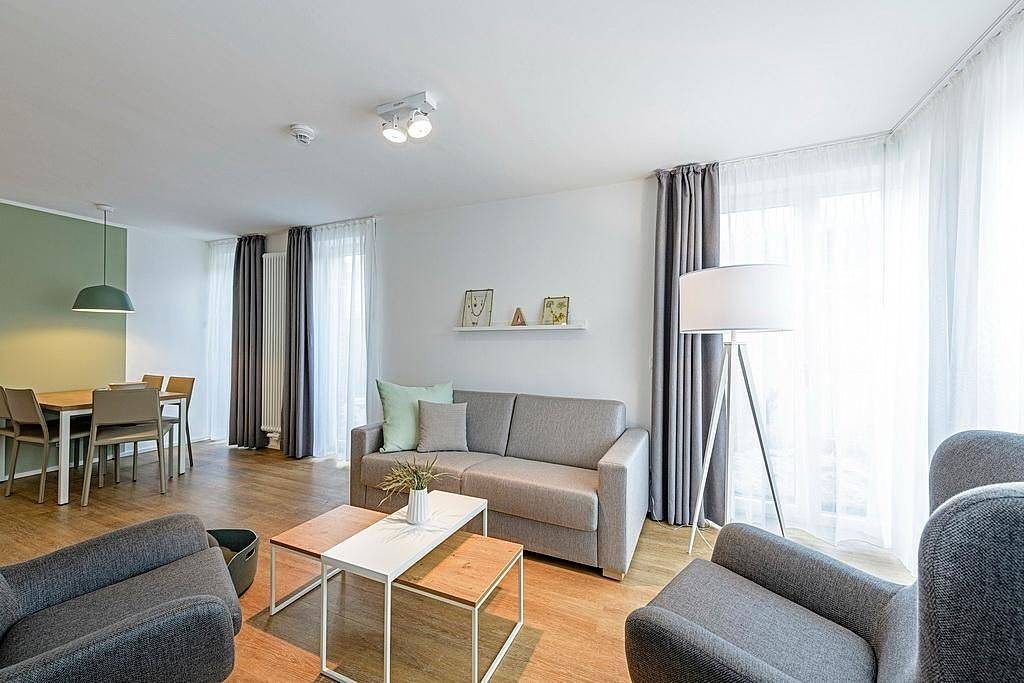Ruhiges Top-Apartment mit Terrasse und Sauna im Haus - nur 300 m zum Inselstrand — Bild 4