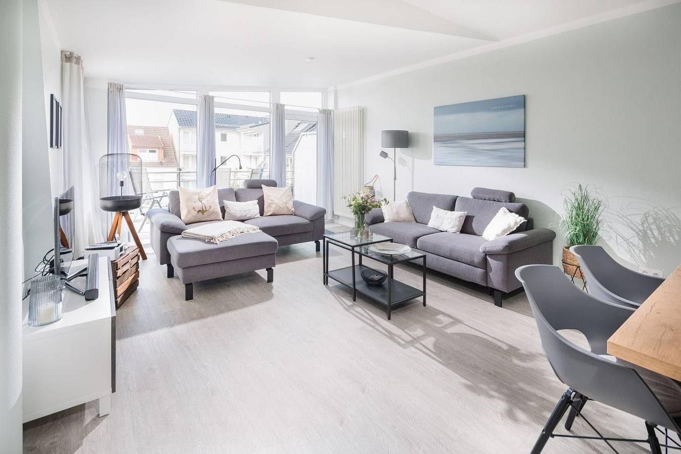 Sonne 12 - Ferienwohnung de Luxe in bester Insellage mit Balkon! — Bild 2