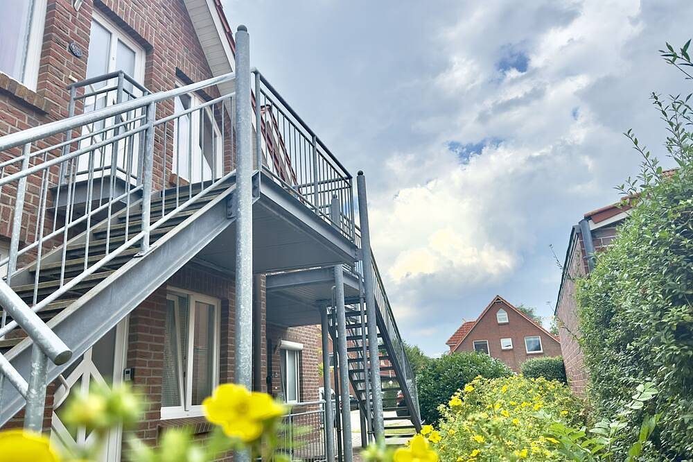 Küstenzauber: 70m² Ferienwohnung für bis zu 4 Personen mit Balkon — Bild 5