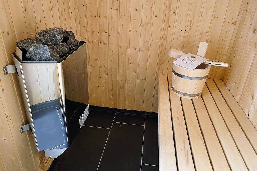 Moderne, hochwertige Ferienwohnung, Sauna, großer Balkon, Meerblick, strandnah — Bild 2
