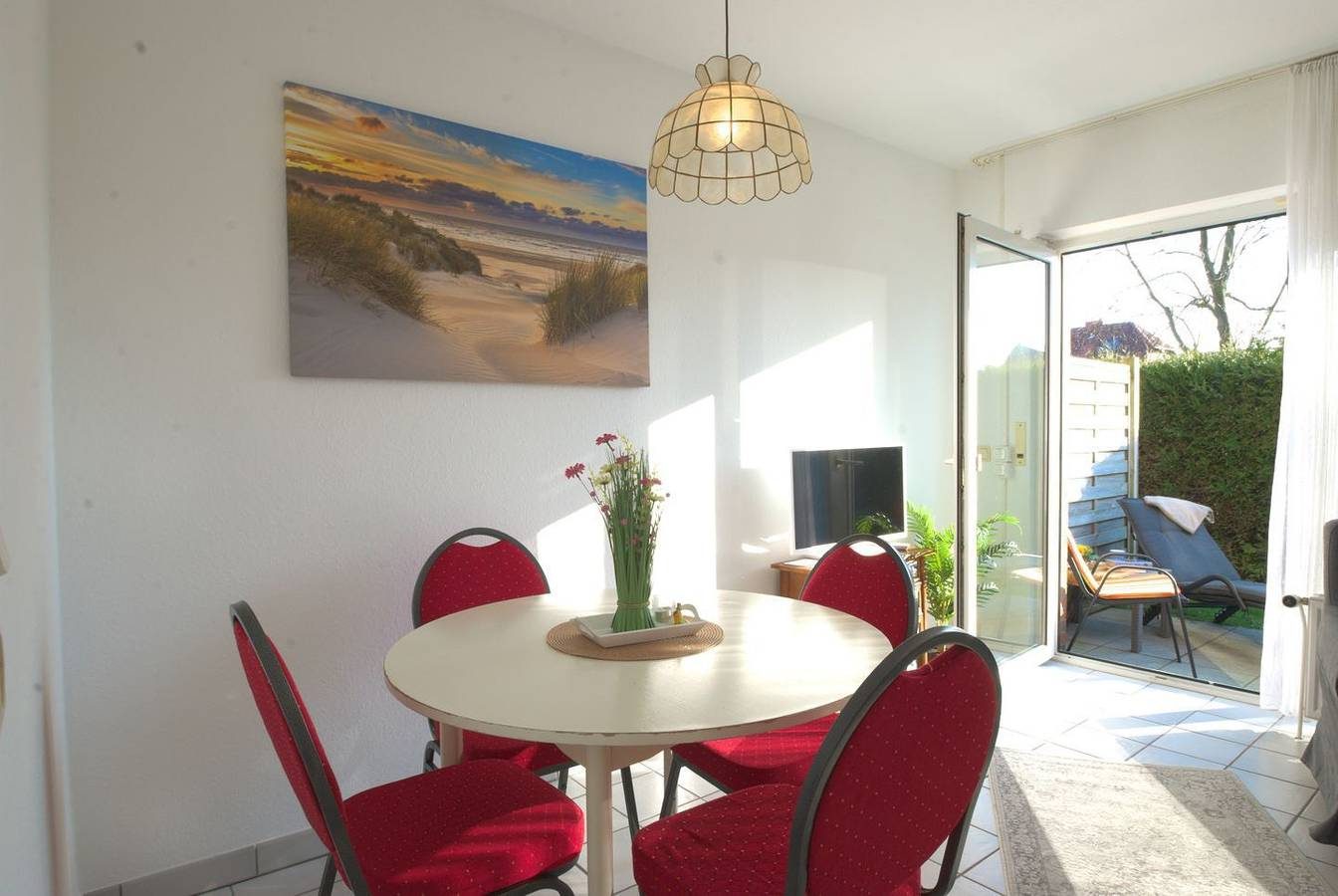 Strandnahe, Erdgeschoss-Ferienwohnung für 2 Personen im Möwenweg — Bild 4