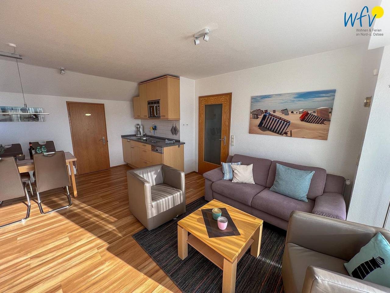 Entspannung auf Borkum: Moderne Ferienwohnung für die ganze Familie! — Bild 2