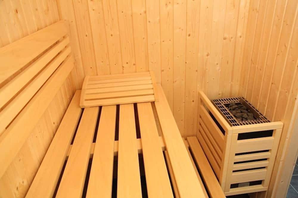 Schönes Ferienhaus (75qm) für 4 Personen mit Garten und Privatstrand am Badesee — Bild 5