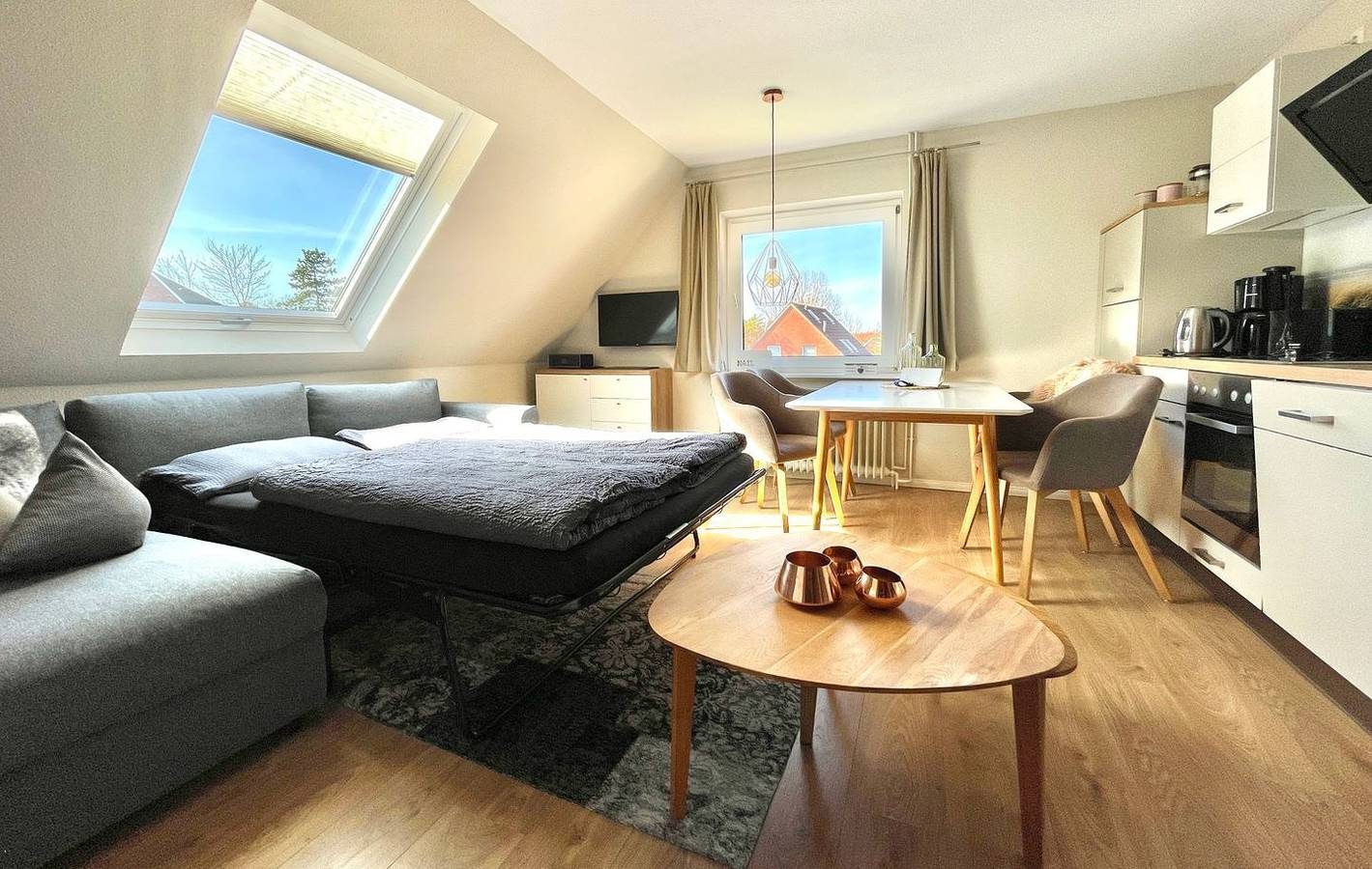 Ferienwohnung "Marlon" im Ferienhaus Wilken´s Hus für 2-4 Personen am Ortsrand vom schönen Langeoog — Bild 2