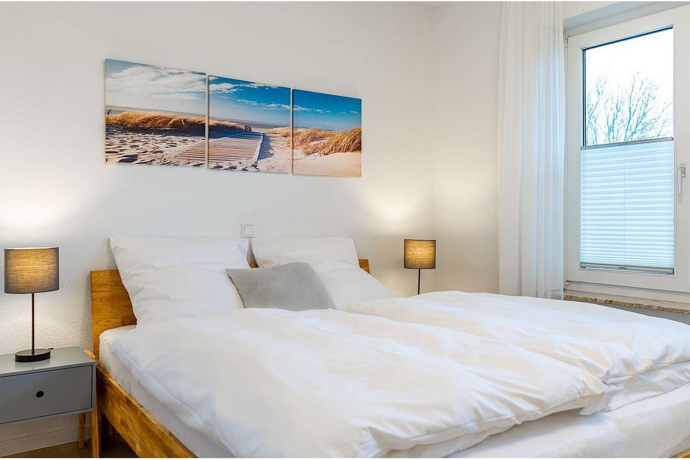 Moderne Ferienwohnung "Köken" mit Blick auf die Greetsieler Zwillingsmühlen — Bild 3