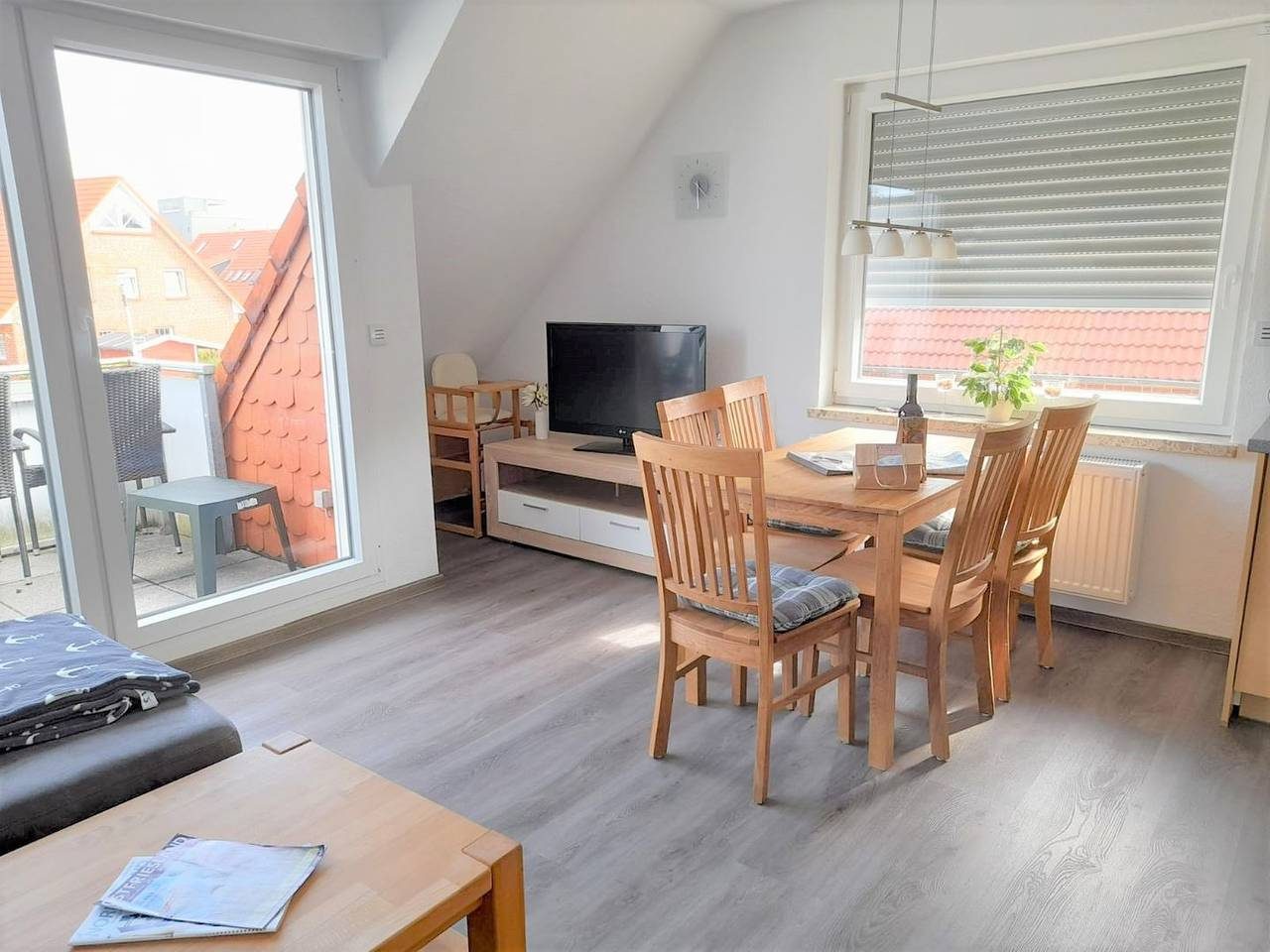 Strandnahe (250m) Ferienwohnung -  Platz für bis zu 4 Pers. — Bild 4