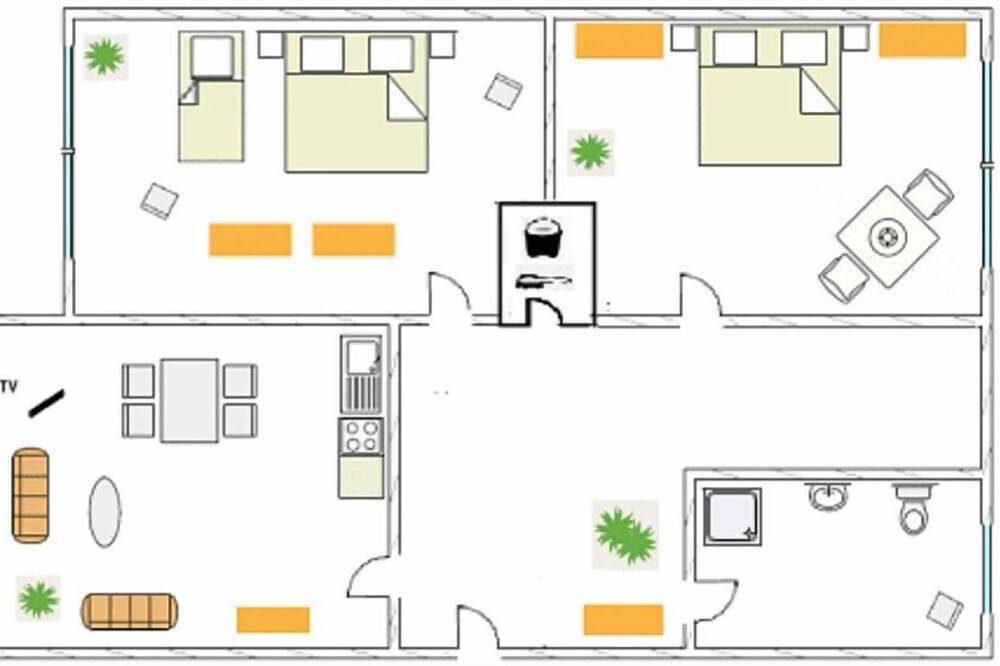 Ferienwohnung -4- im  Appartementhaus Uhlenkamp am Langeooger Ortsrand — Bild 3