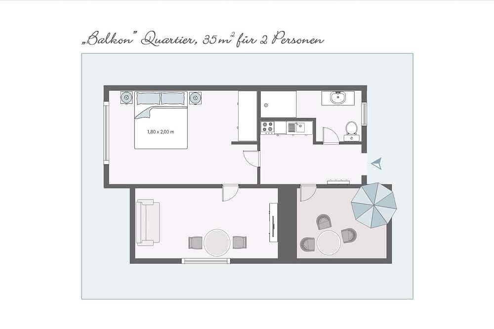 Balkon Quartier, Lieblingsinsel Langeoog — Bild 3