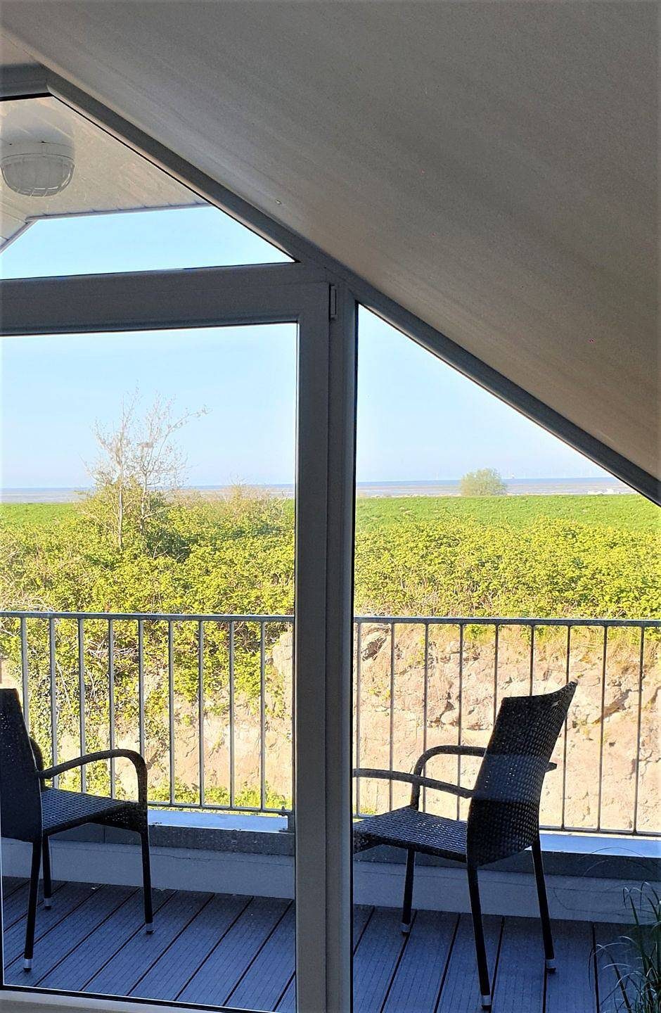 Modernes Ferienhaus, Sauna, Süd-Terrasse, Loggia mit Meerblick, Haustiere — Bild 3