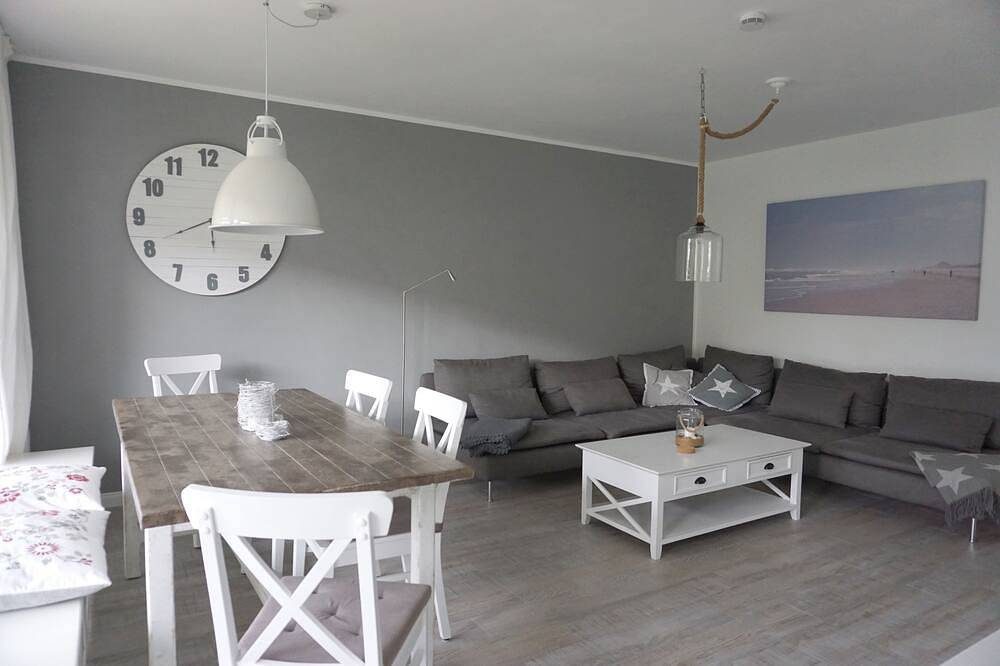 Charmante Ferienwohnung mit maritimen Flair, Eg, 3 Zi., ca. 63m², Sw, W-Balkon — Bild 3